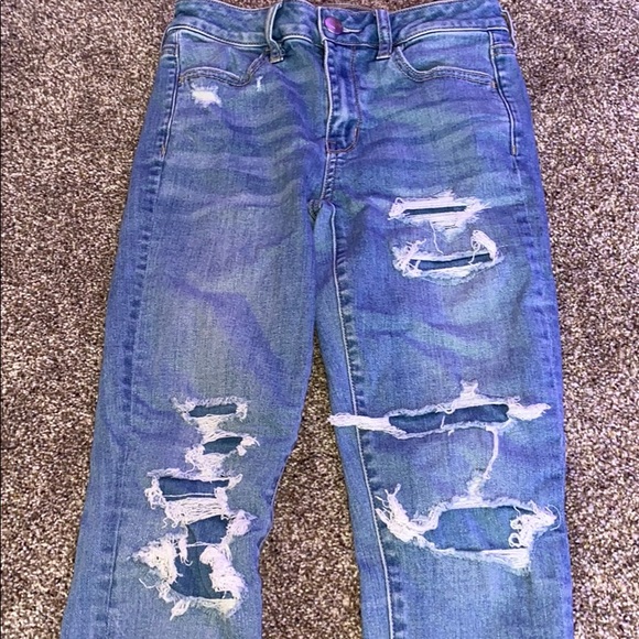 american eagle ripped jeans - Picture 1 of 4